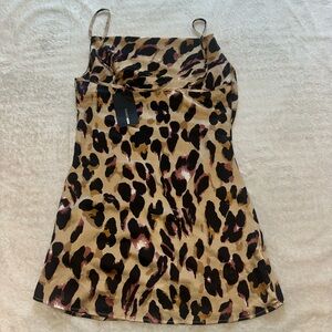 Leopard Print Women's Skirt